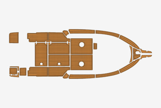 Dubhe Calima 645 Marine teak deck EVA Foam Boat flooring