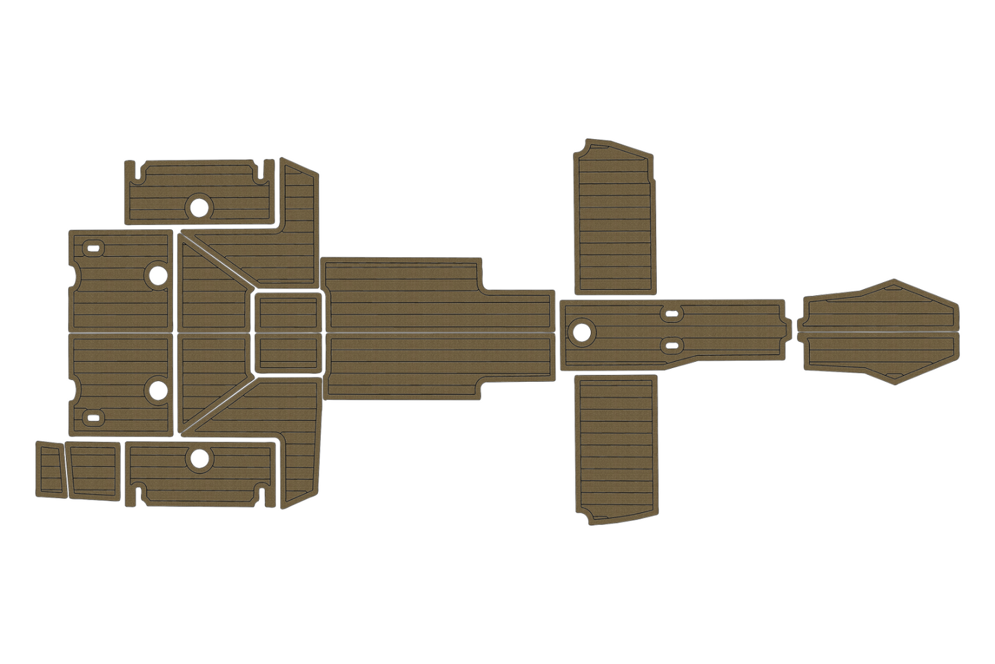 2021 Blackfin 272 DC Cockpit 1/4"6mm EVA foam floor