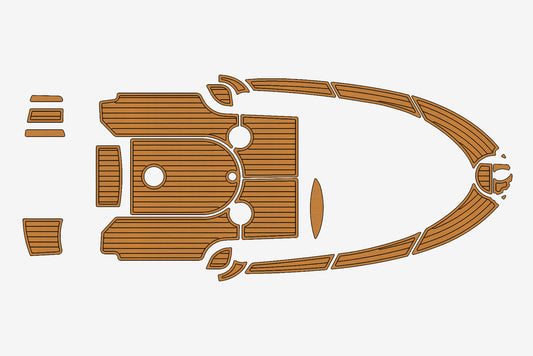 2003 Quicksilver 620 Marine teak deck EVA Foam Boat flooring