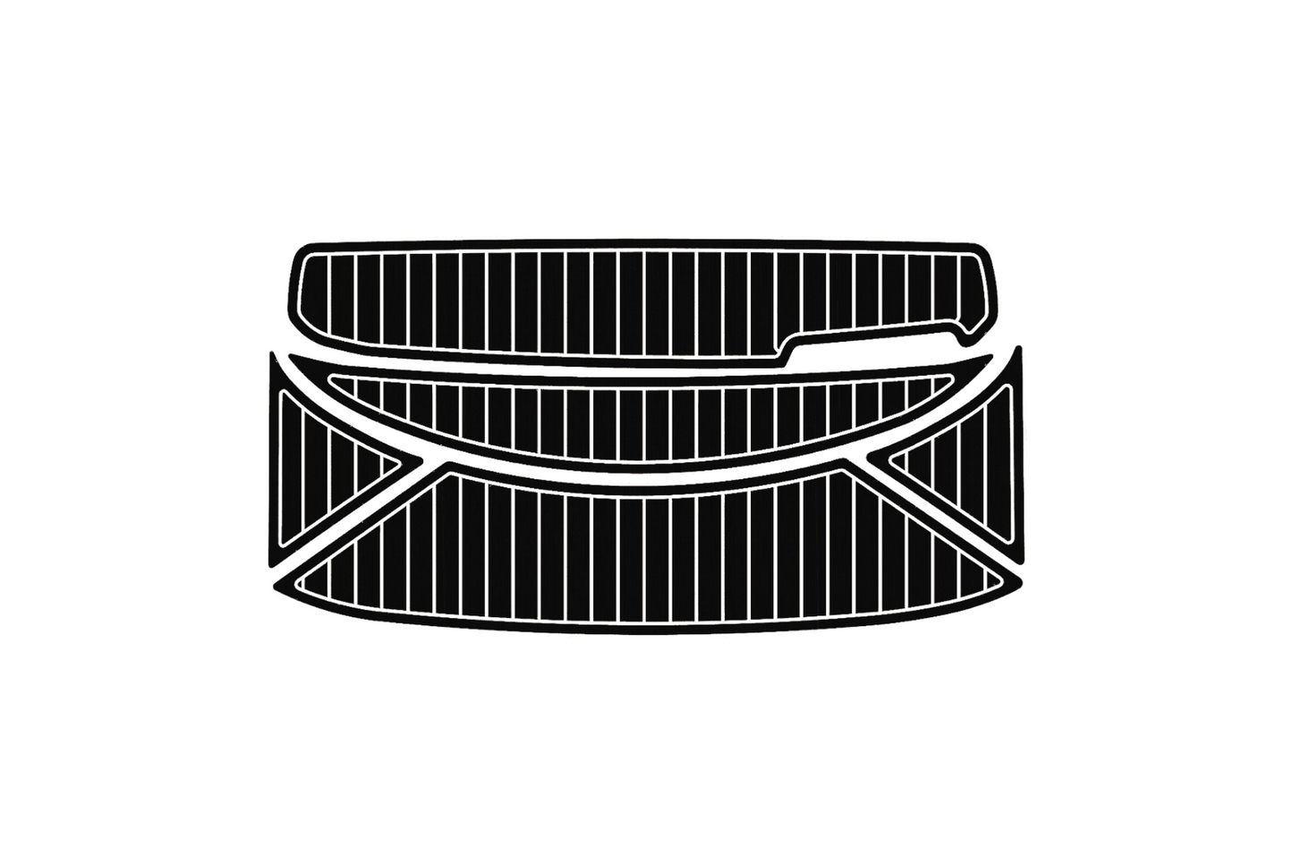 1998 Bayliner 2050 Marine teak deck EVA Foam Boat flooring