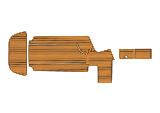 2003 Centurion 224 Cockpit Swim platform 1/4"6mm EVA foam faux mat floor