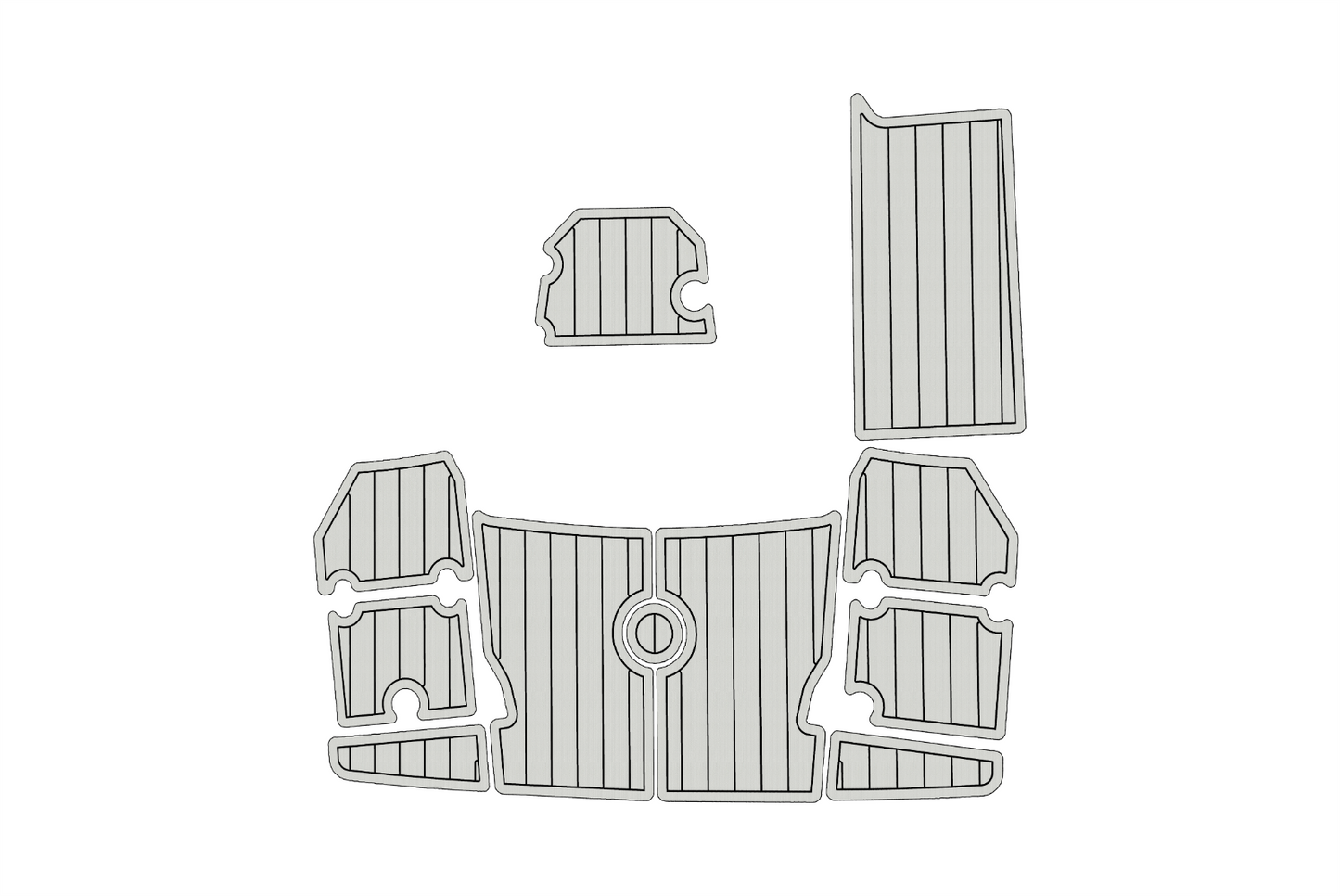 2013-2014 Monterey 234 SS Swim platform 1/4"6mm EVA Foam faux floor