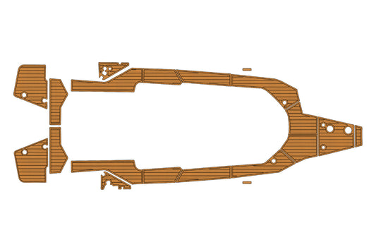 2023 Axopar 28 Cockpit Swim platform bow 1/4"6mm EVA foam faux floor