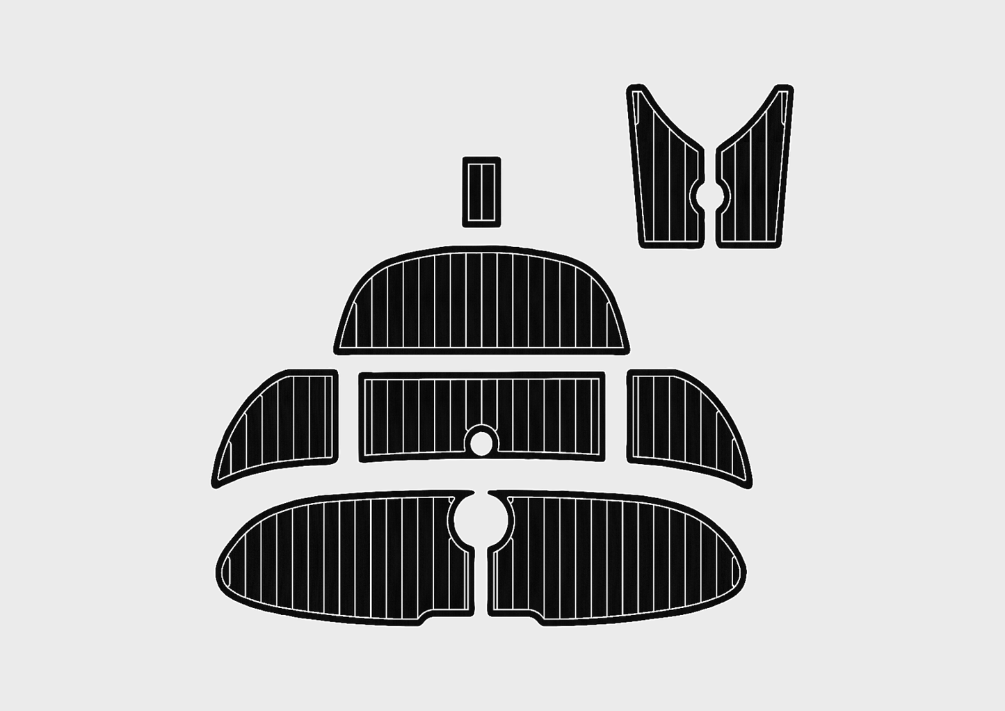 2003-2006 Yamaha AR SX 230 Marine teak deck EVA Foam Boat flooring