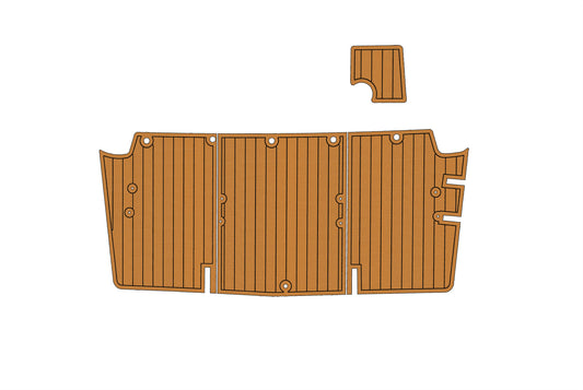 1996-2002 Bayliner 2855 Custom Cockpit Swim platform 1/4"6mm EVA foam faux floor