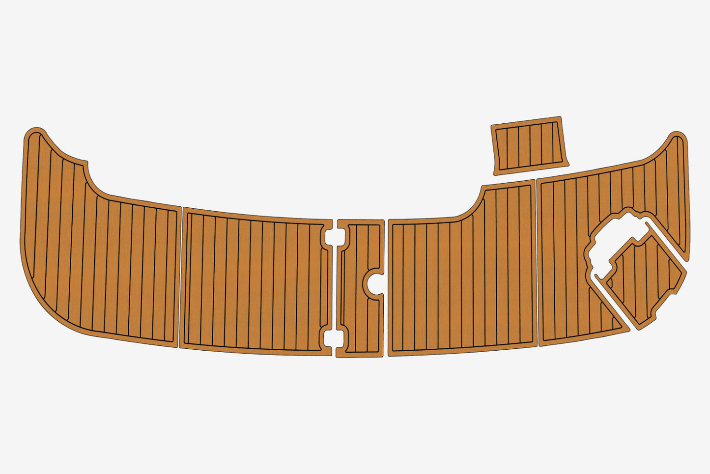 2002-2003 Carver 410 Sport Sedan Cockpit Swim platform 1/4"6mm EVA Foam floor
