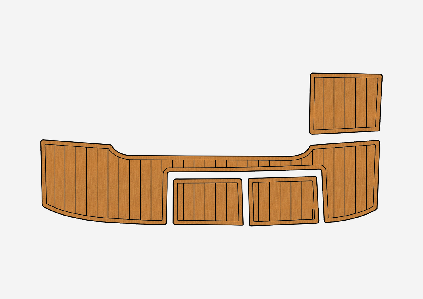 2000-2002 cobalt 292 SP Swim platform 1/4"6mm EVA floor