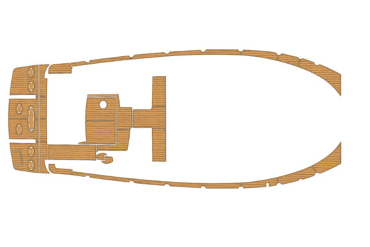 2010-2012 Sea Ray 450 Sundancer Current Marine teak deck EVA Foam Boat flooring