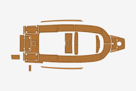 2021-2024 Scout 330 LXF Marine teak deck seadek EVA Foam Boat flooring