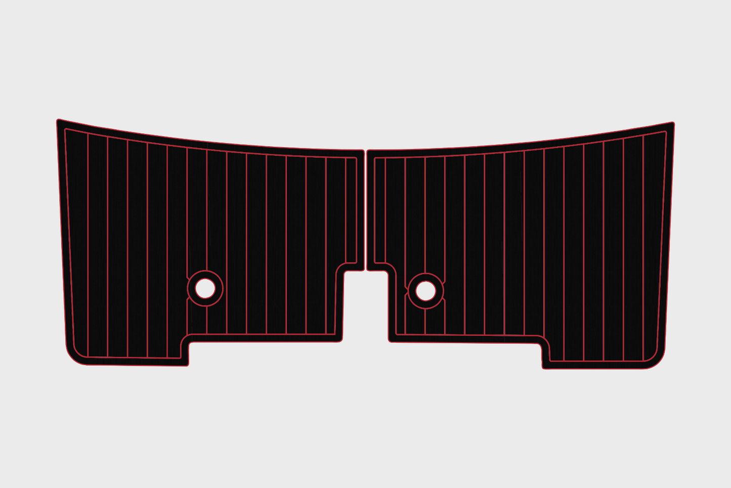 2005-2007 Regulator 28 center Consol Swim platform 1/4"6mm EVA Foam faux floor