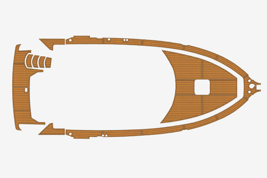 1997-1998 Carver MY 355 Swim platform bow 1/4"6mm EVA Foam carpet marine floor