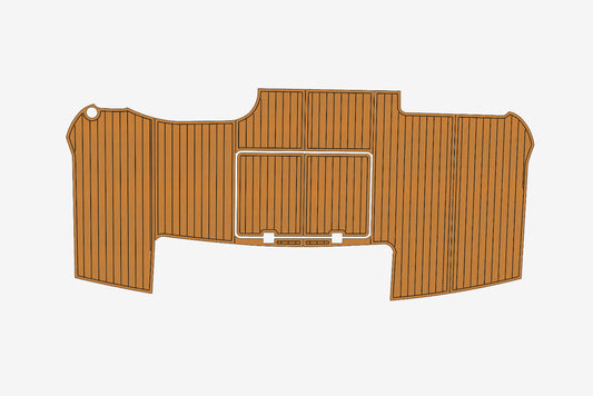 2003-2004 Altima 55 Pilothouse Swim platform 1/4" 6mm EVA foam marine floor