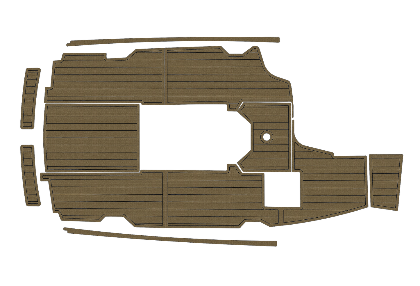 1994 Mastercraft Prostar Marine teak deck EVA Foam Boat flooring