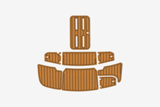 2003 Bryant 214 Cockpit Swim platform BOW 1/4"6mm EVA foam floor