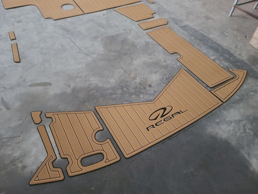 2004 REGAL 2200 Swimming platform Pads 1/4" 6mm EVA FaUX Teak floor