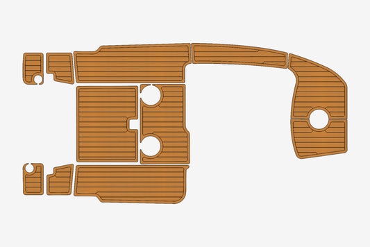 2006 Jeanneau Cap Camarat 545 WA Marine teak deck EVA Foam Boat flooring