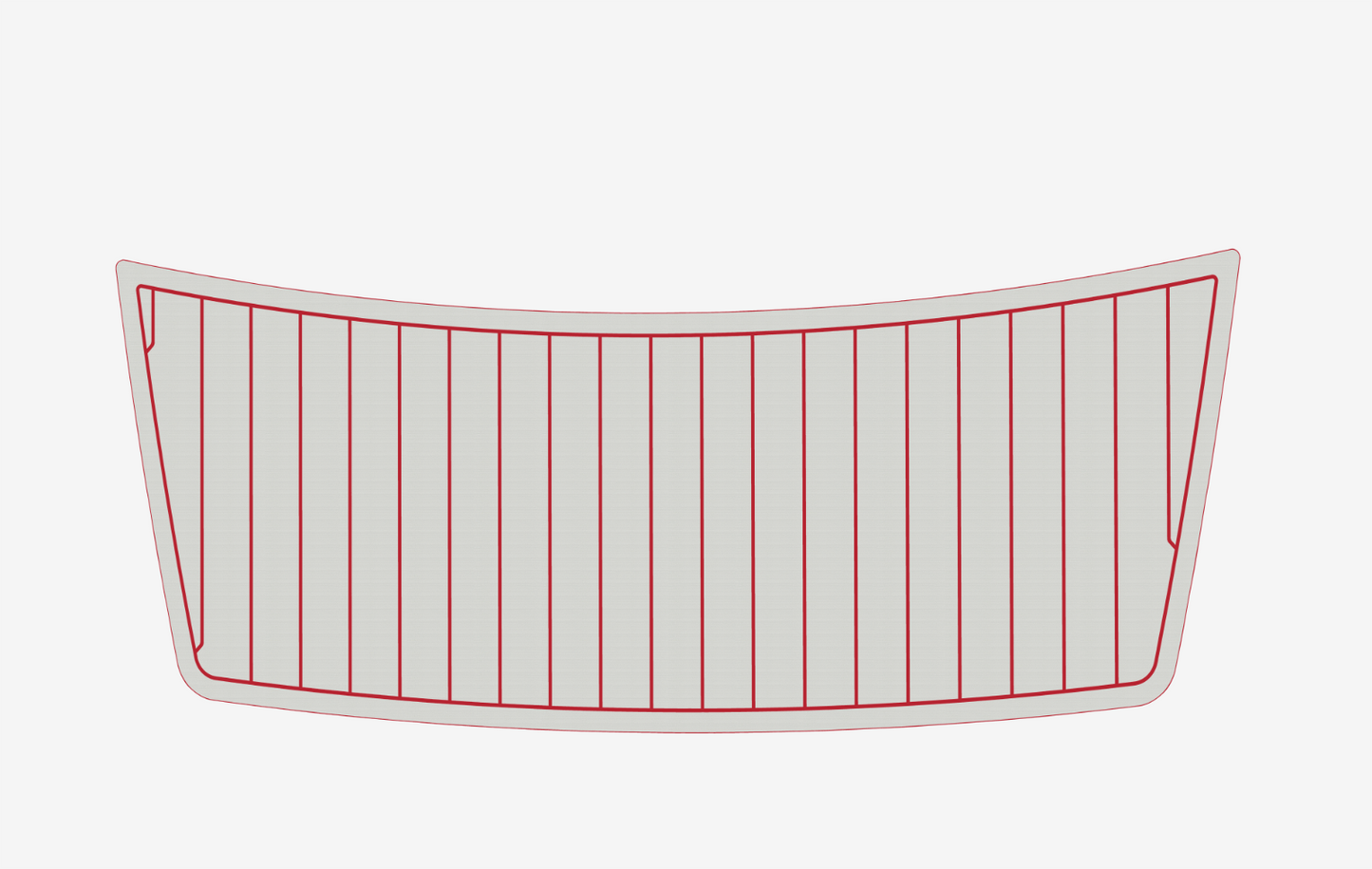 2008-2009 MALIBU CORVETTE Swim platform 1/4"6mm EVA Foam faux mat floor