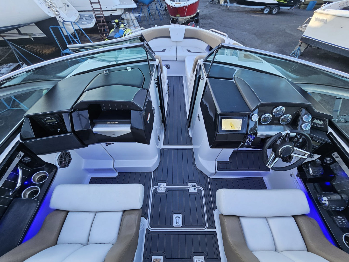 2014 Four winns H 290 Marine teak deck EVA Foam Boat flooring