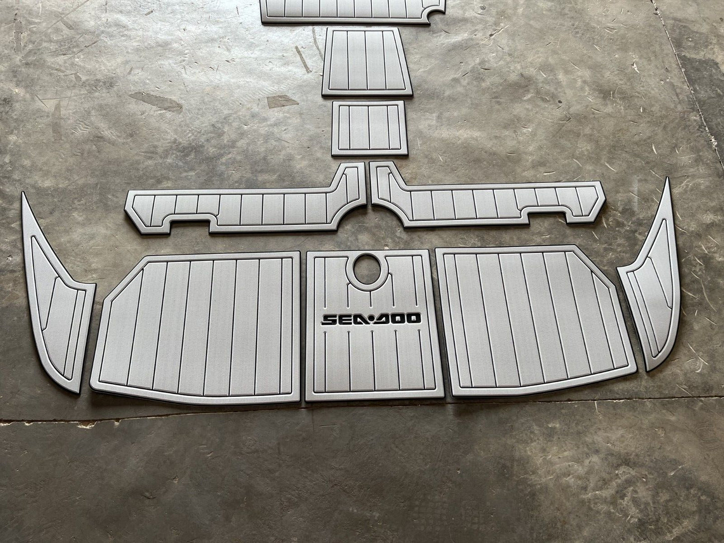 2005-2012 sea doo 210 swim platform 1/4” 6mm EVA faux teak Non-slip mat floor