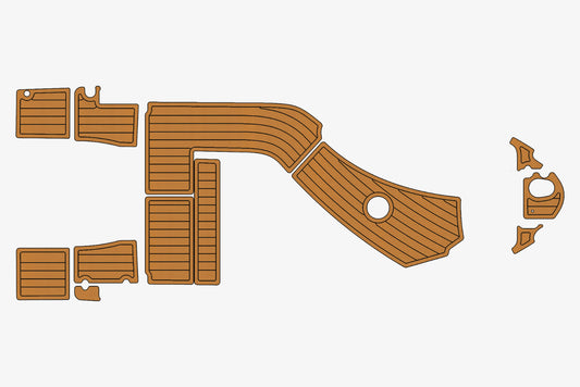 2020 Quicksilver 455 Open Marine teak deck EVA Foam Boat flooring