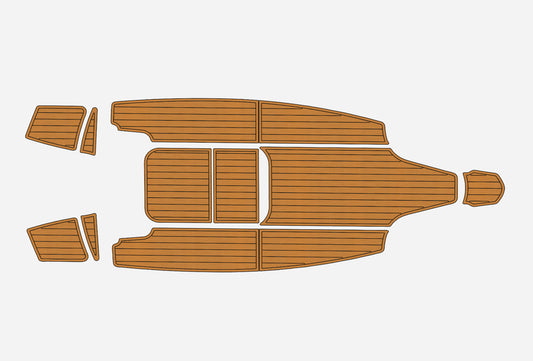 2015 Bella 600 OCEAN&twin Marine teak deck EVA Foam Boat fuax foam flooring