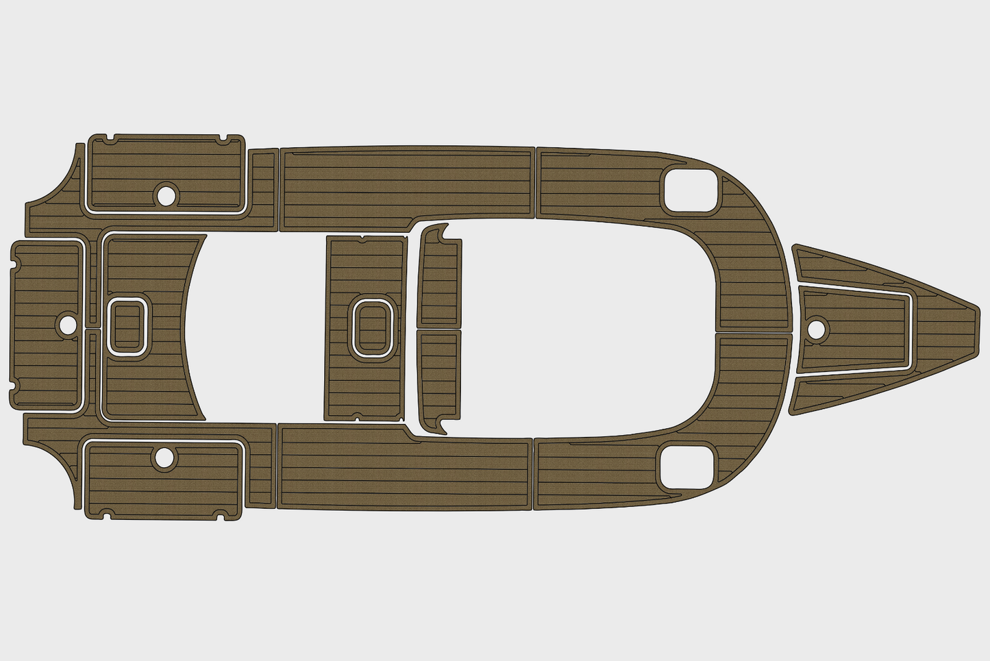 2014-2017 Scout 275 LXF Cockpit 1/4"6mm EVA Foam faux mat floor