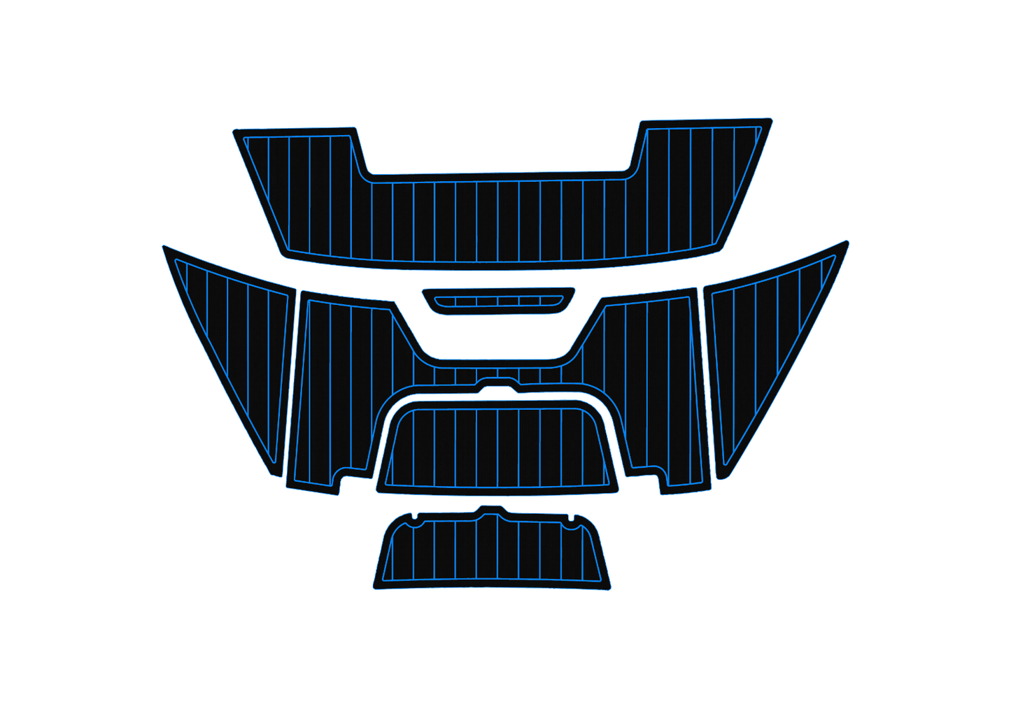 2018-2022 Cobalt CS22 Swim platform 1/4"6mm EVA foam faux marine floor