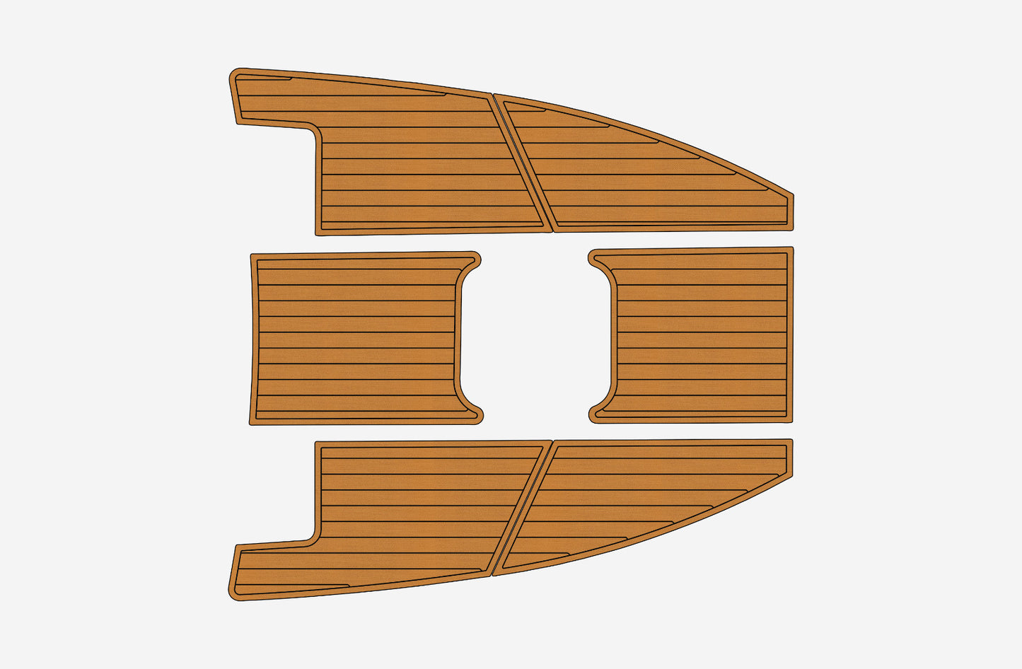 1999-2000 sea ray 290 Sundancer Bow 1/4"6mm EVA foam faux mat floor
