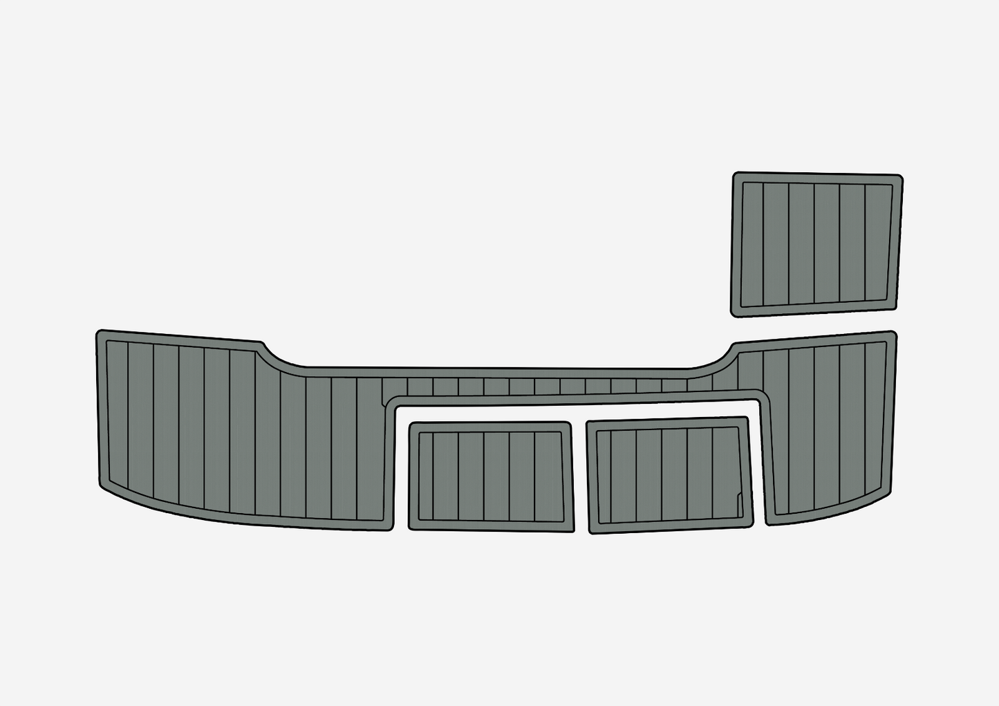 2000-2002 cobalt 292 SP Swim platform 1/4"6mm EVA floor