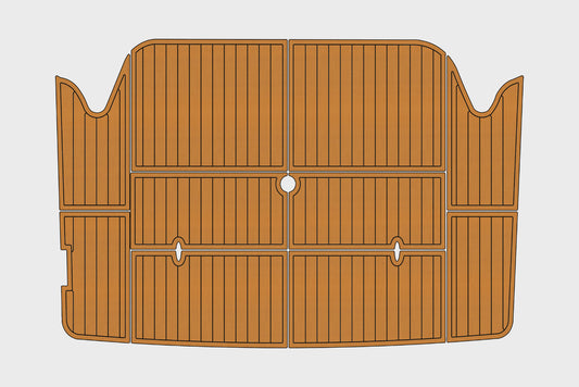 2001 Regal 2760 Swim platform 1/4"6mm EVA foam faux teak deck marine floor