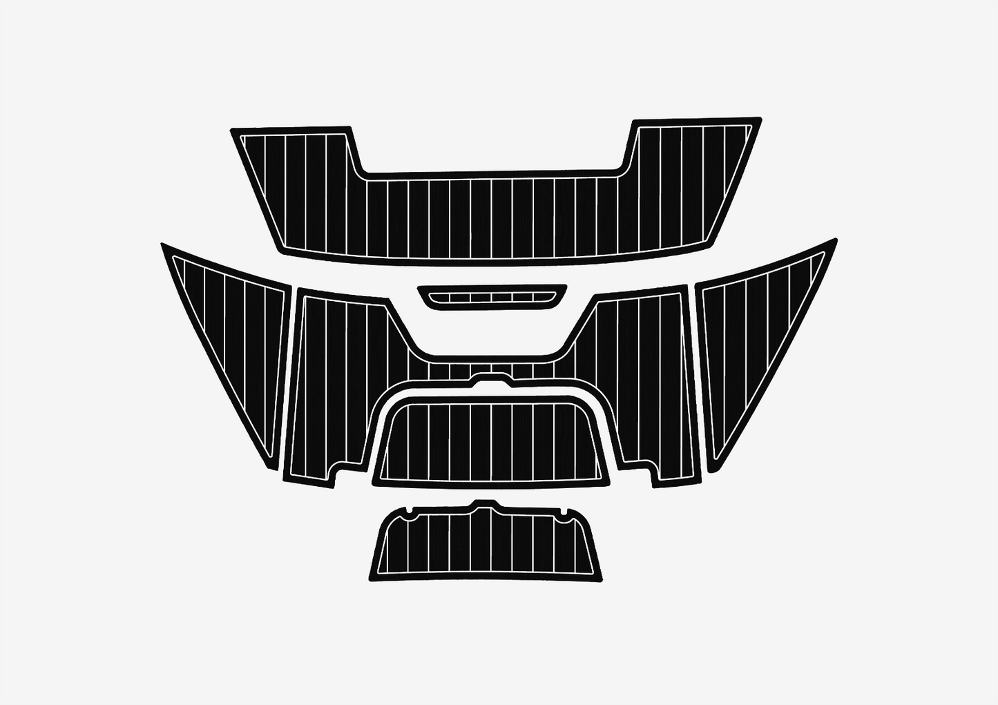 2018-2022 Cobalt CS22 Swim platform 1/4"6mm EVA foam faux marine floor