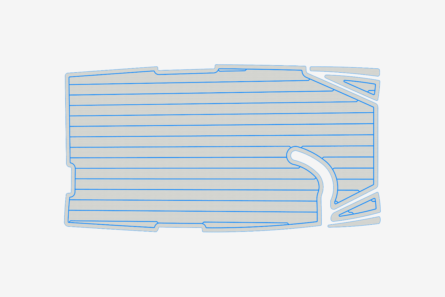 Boston Whaler 13 Anti-slip Custom EVA marine deck flooring
