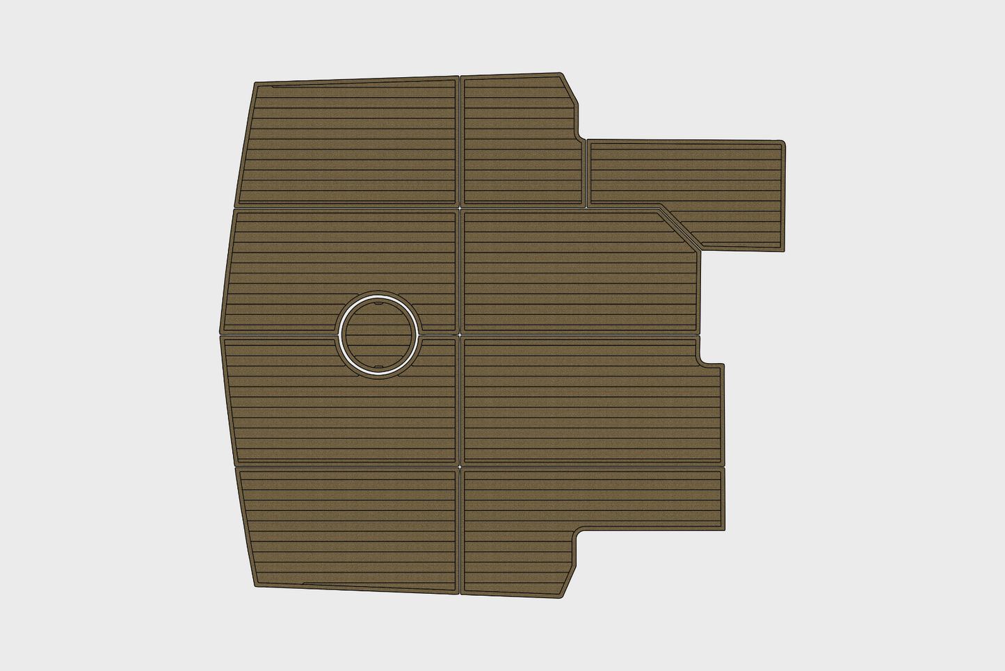 Nordic Tug 42 Cockpit 1/4"6mm EVA Foam floor