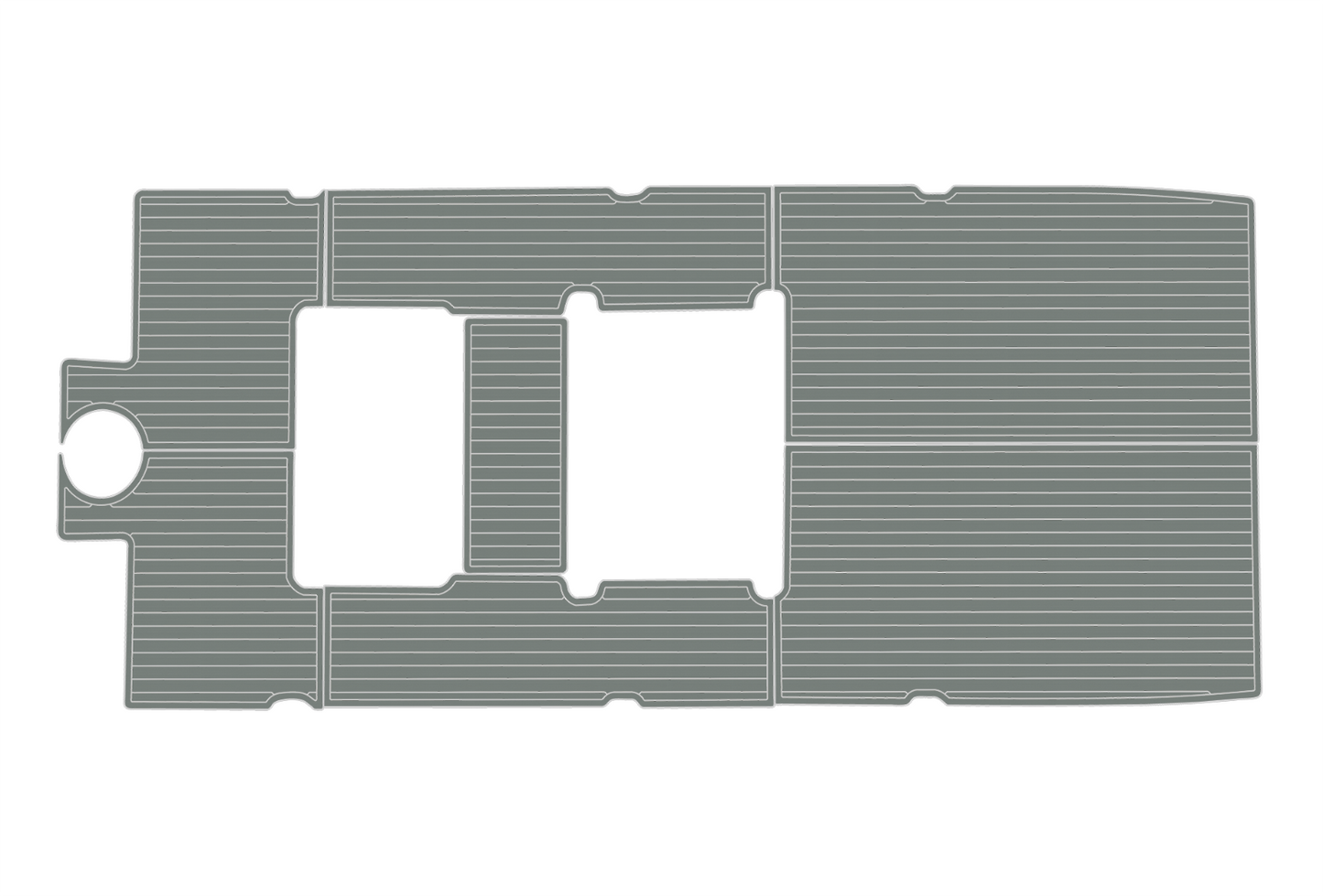 2016-2018 Carolina Skimmer 21 Cockpit 1/4"6mm EVA foam floor