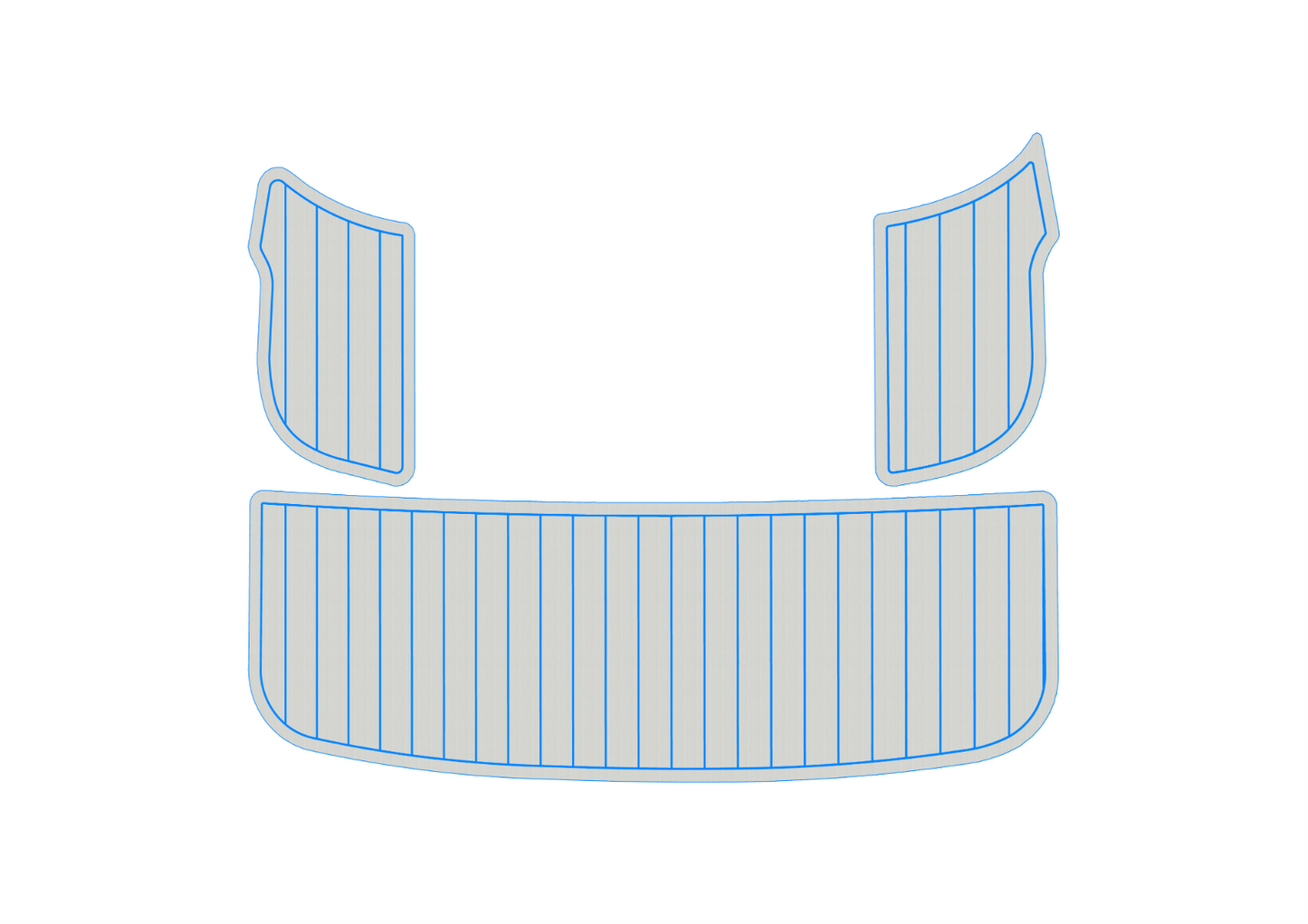 2005-2008 cobalt 272 Swim platform 1/4"6mm EVA foam faux mat floor