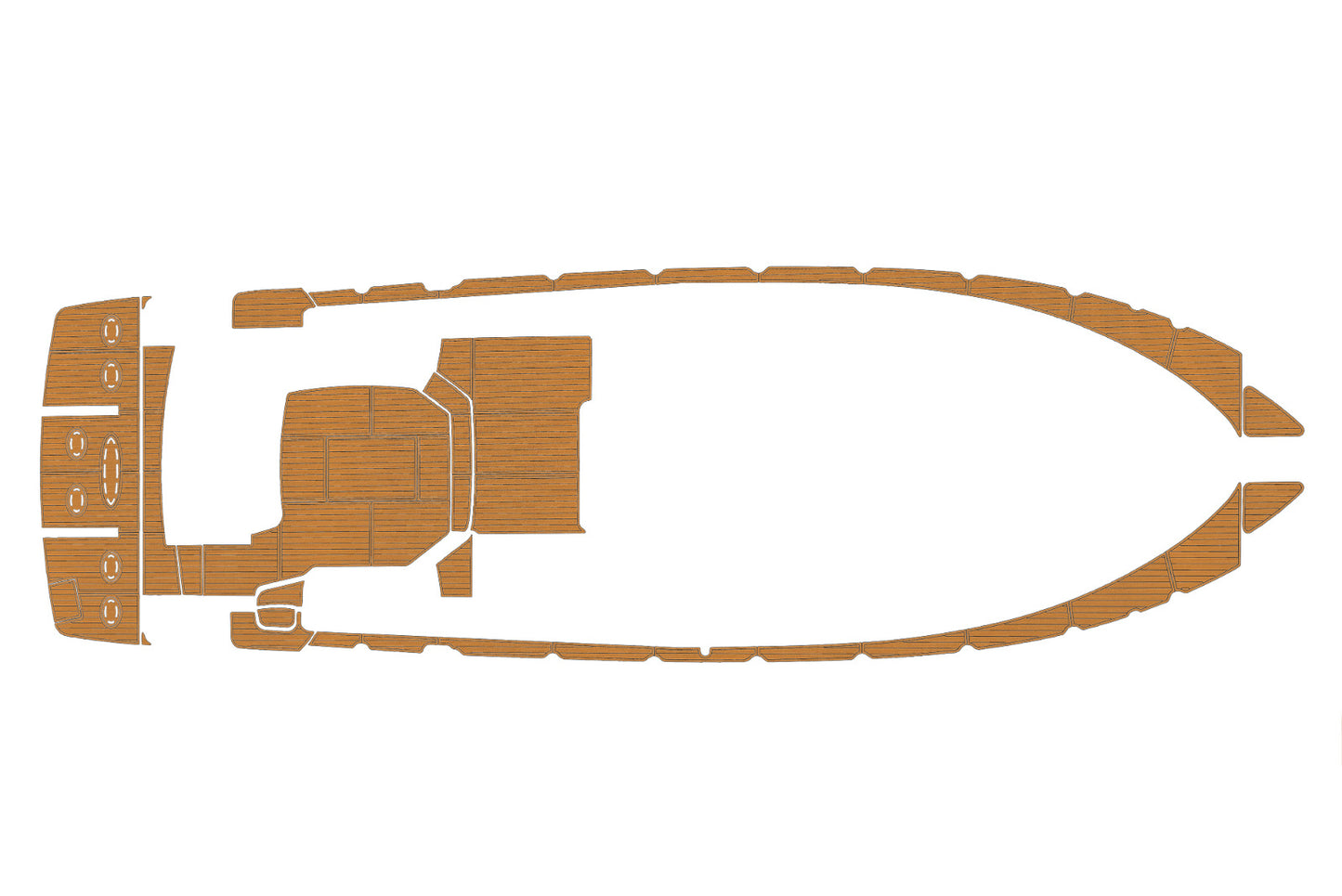 2010-2015 Sea Ray 540 Sundancer Marine teak deck seadek EVA Foam Boat flooring