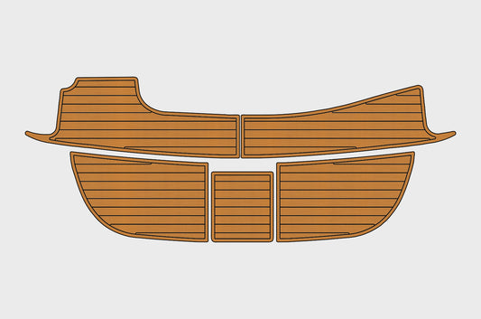 1997-1999 Sea Ray 330 Sundancer Swim platform 1/4"6mm EVA Foam floor