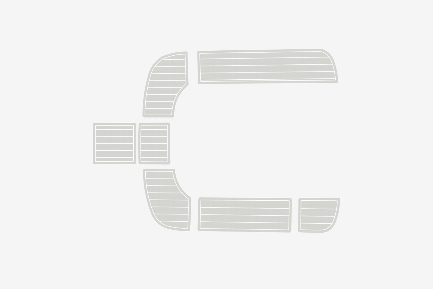Beneteau 311 Anti-slip mat Custom EVA teak marine deck flooring