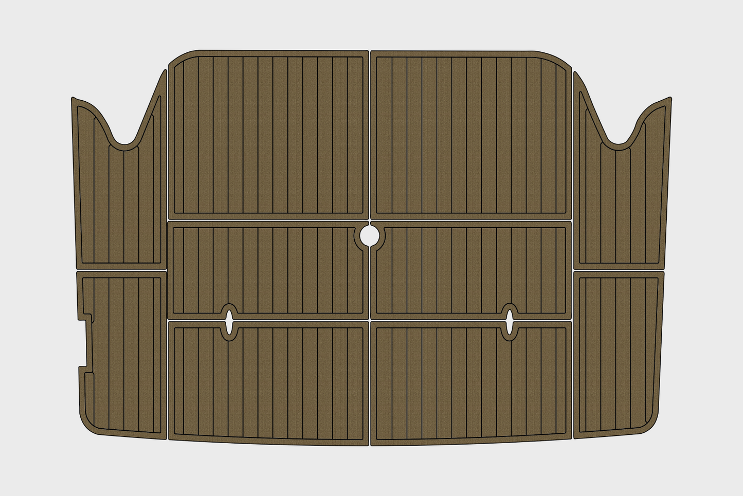 2001 Regal 2760 Swim platform 1/4"6mm EVA foam faux teak deck marine floor