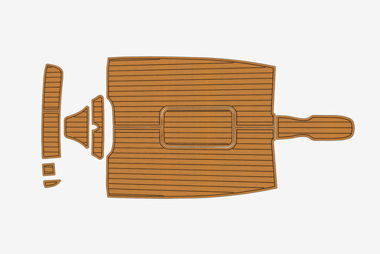 2003 Bayliner 175 Anti-slip mat Custom EVA marine deck flooring