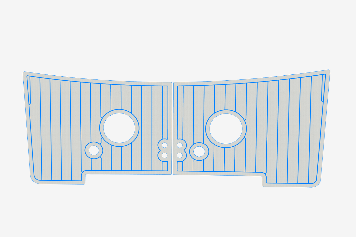 2017 Regulator 25 Swim platform 1/4"6mm EVA Foam faux floor