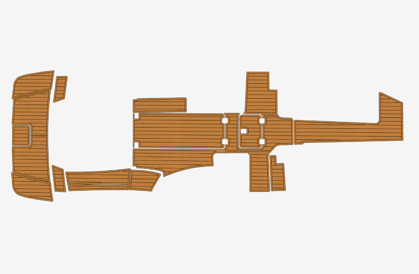 2014 Four winns H 290 Marine teak deck EVA Foam Boat flooring