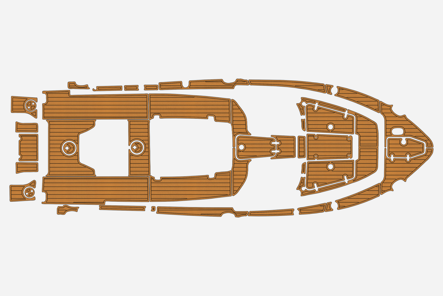 2021 Sea Hunt 265 Ultra Marine teak deck seadek EVA Foam Boat flooring