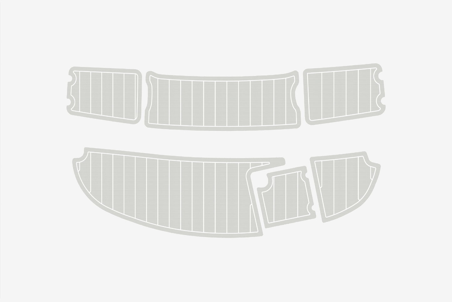 2003 CHAPRRAL 210 SS Swim platform 1/4"6mm EVA foam faux mat floor