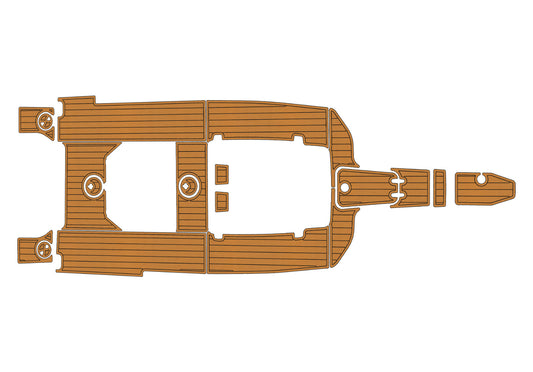 2022-2023 Sea Hunt Ultra 265 SE CC Marine teak deck EVA Foam Boat flooring