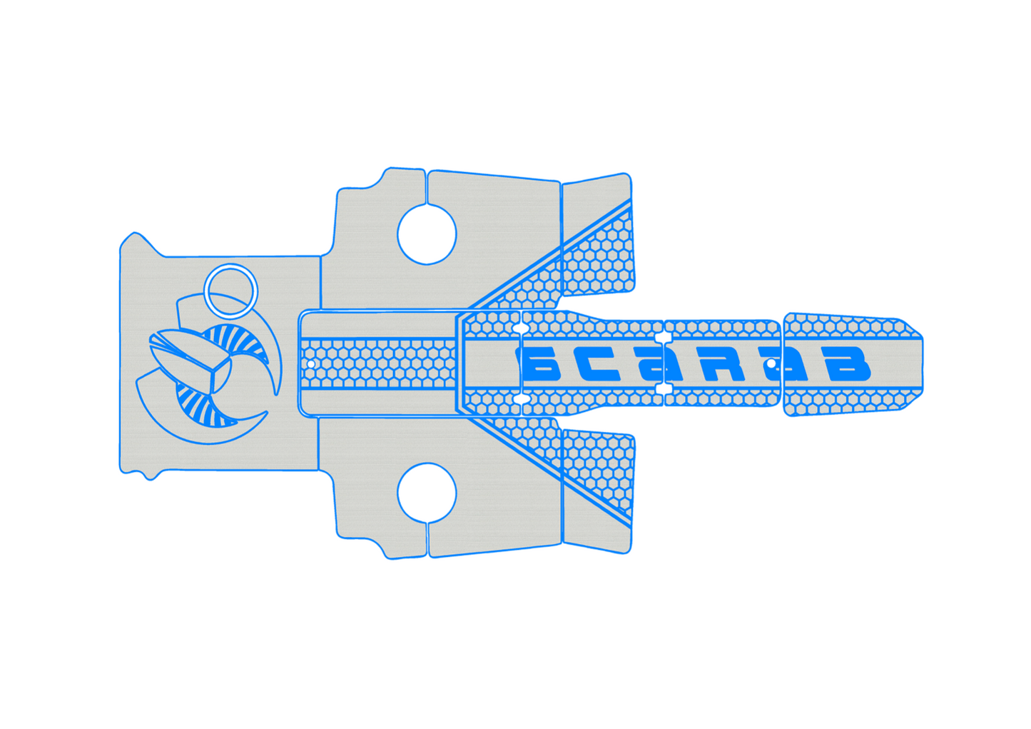 2014-2021 Scarab 215 Cockpit Swim platform 1/4"6mm EVA Foam floor