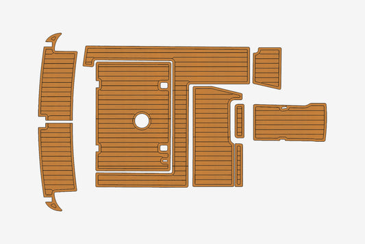 2000 Four Winns Vista 238 Marine teak deck EVA Foam Boat flooring