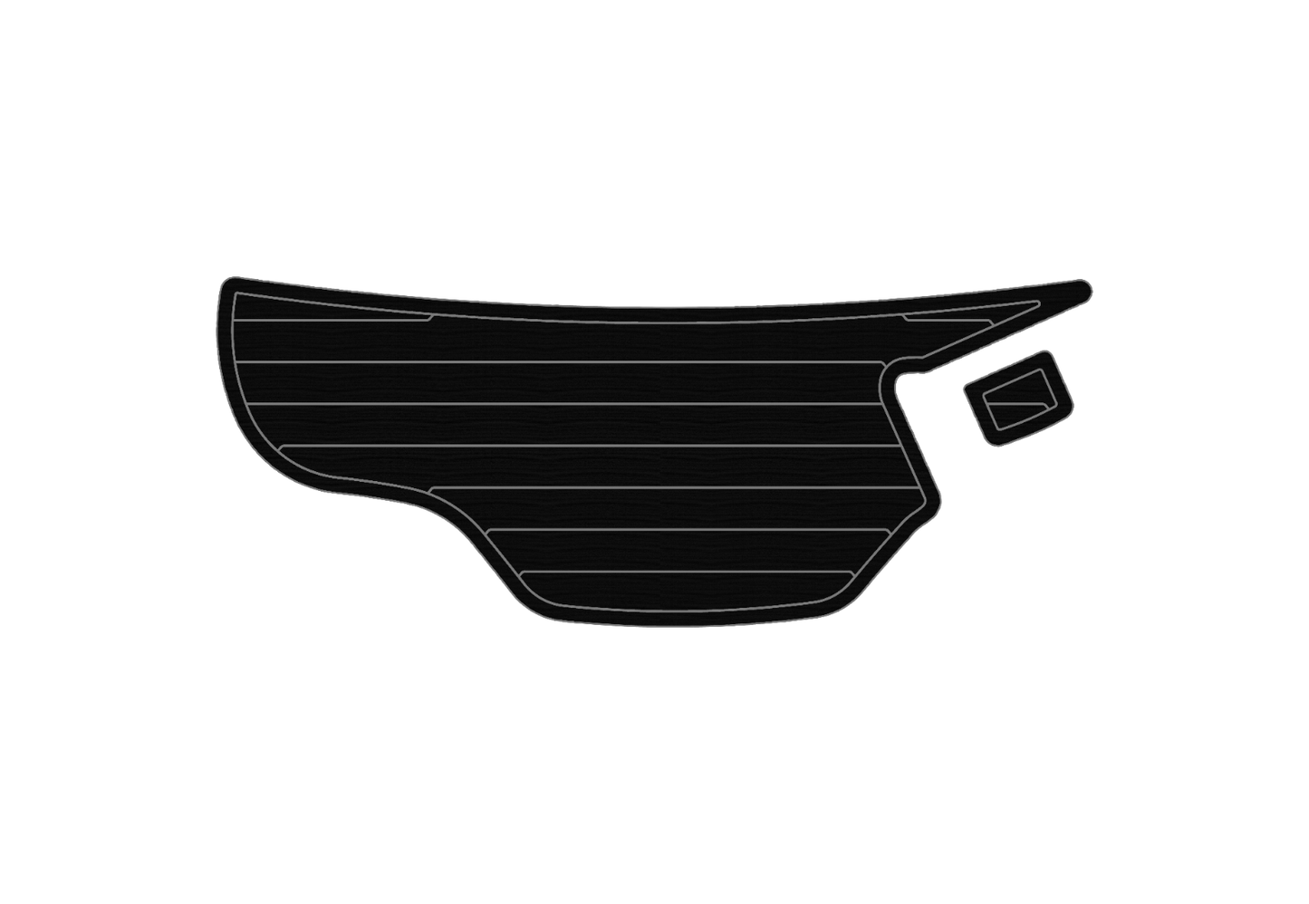 2004-2015 Tahoe Q4 Swim platform 1/4"6mm EVA foam faux MAT floor