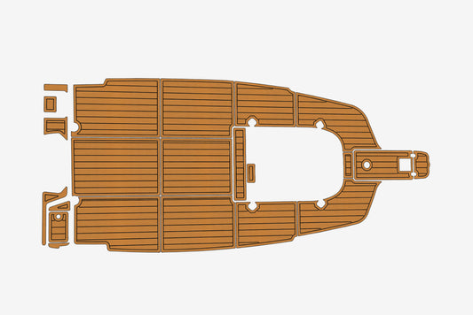 2015 Key West 239 Cockpit Swim platform 1/4"6mm EVA Foam faux mat floor