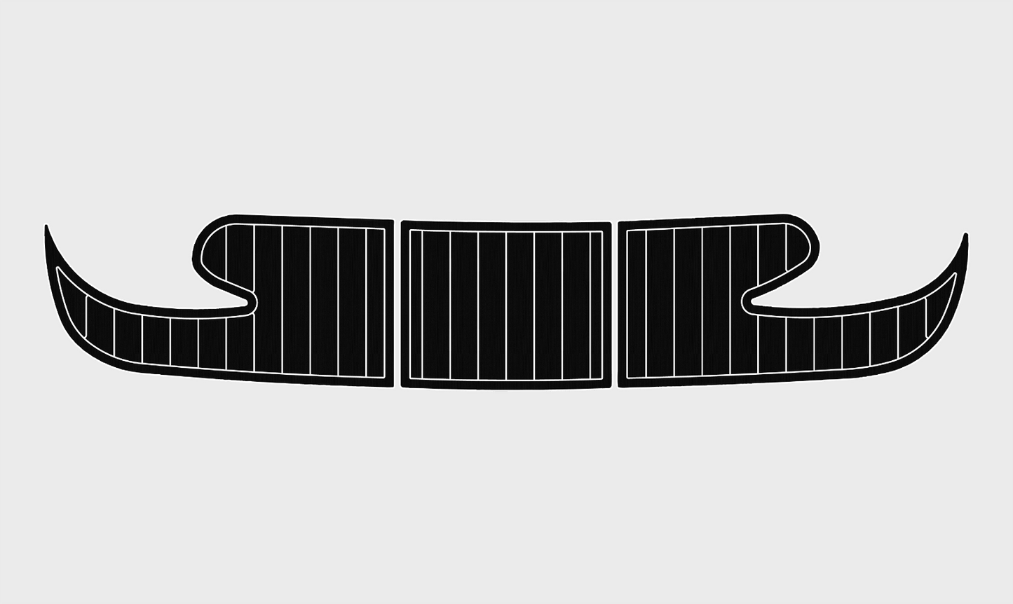 1995-1997 Rinker 232 Captiva Cuddy Cockpit Swim platform 1/4"6mm EVA foam floor